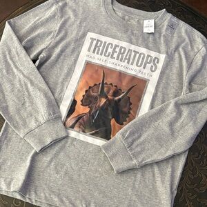 GAP Kids Gray Tee Shirt with National Geographic Logo